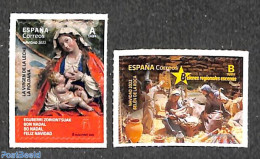 Spain 2022 Christmas 2v S-a, Mint NH, Religion - Christmas - Unused Stamps