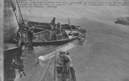 Paris - Pont De L'Archevêché, PONT FATAL - Chute D'une Automobile Et D'un Autobus Dans La Seine, Scaphandrier 27/9/1911 - Distrito: 05