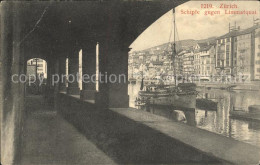 11778577 Zuerich Schipfe Mit Limmatquai Zuerich - Autres & Non Classés