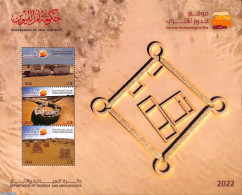 United Arab Emirates 2022 Ed-dour  3v M/s, Mint NH, History - Archaeology - Arqueología