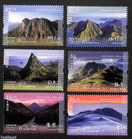 Hong Kong 2023 Mountains 6v, Mint NH, Sport - Mountains & Mountain Climbing - Unused Stamps