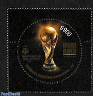 Argentina 2023 WC Football Trophy 1v, Mint NH, Sport - Football - Nuevos