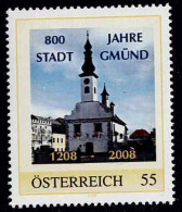 PM 800 Jahre Stadt Gmünd Ex Bogen Nr. 8019406  Postfrisch - Persoonlijke Postzegels