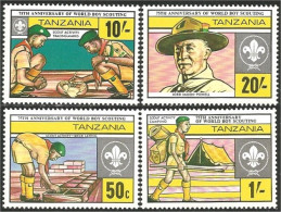 BS-107 Tanzania Boy Scouts Padvinders Pfadfinder MNH ** Neuf SC - Nuovi