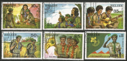 BS-130 Belize Boy Scouts Padvinders Pfadfinder - Used Stamps