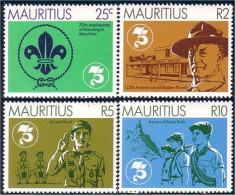 BS-122 Mauritius Boy Scouts Padvinders Pfadfinder MNH ** Neuf SC - Unused Stamps