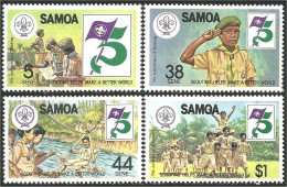 BS-104 Samoa Boy Scouts Padvinders Pfadfinder MNH ** Neuf SC - Unused Stamps