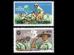 BS-43 Nigeria Boy Scouts Padvinders Pfadfinder MNH ** Neuf SC - Ungebraucht