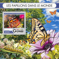 Guinea, Republic 2016 Butterflies S/s, Mint NH, Nature - Butterflies - Sonstige & Ohne Zuordnung