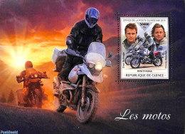 Guinea, Republic 2018 Motorcycles S/s, Mint NH, Transport - Motorcycles - Motorfietsen