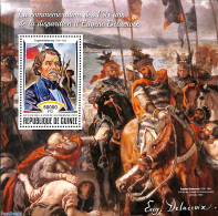 Guinea, Republic 2018 Eugène Delacroix S/s, Mint NH, Art - Paintings - Sonstige & Ohne Zuordnung