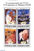 Guinea, Republic 2018 Mahatma Gandhi 4v M/s, Mint NH, History - Gandhi - Mahatma Gandhi