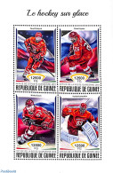 Guinea, Republic 2018 Ice Hockey 4v M/s, Mint NH, Sport - Ice Hockey - Sport (other And Mixed) - Hockey (su Ghiaccio)