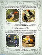 Guinea, Republic 2017 Toucans 4v M/s, Mint NH, Nature - Birds - Toucans - Andere & Zonder Classificatie