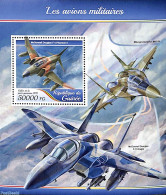 Guinea, Republic 2017 Military Planes S/s, Mint NH, Transport - Aircraft & Aviation - Airplanes