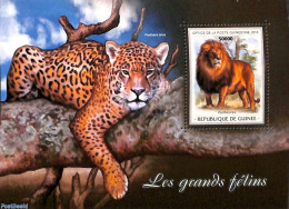 Guinea, Republic 2017 Big Cats S/s, Mint NH, Nature - Animals (others & Mixed) - Cat Family - Sonstige & Ohne Zuordnung