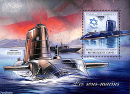 Guinea, Republic 2018 Submarines S/s, Mint NH, Transport - Ships And Boats - Ships