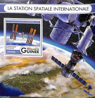 Guinea, Republic 2016 Int. Space Station S/s, Mint NH, Transport - Space Exploration - Other & Unclassified