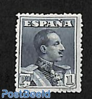 Spain 1924 1pta, Stamp Out Of Set, Unused (hinged) - Nuevos