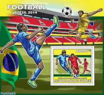 Guinea, Republic 2013 Football 2014, Mint NH, Sport - Football - Other & Unclassified