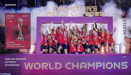 Spain 2023 Woman Football World Cup S/s, Mint NH, History - Sport - Women - Football - Nuevos