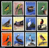 Aruba 2013 Birds 12v, Mint NH, Nature - Birds - Sonstige & Ohne Zuordnung