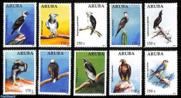 Aruba 2012 Eagles 10v, Mint NH, Nature - Birds - Birds Of Prey - Altri & Non Classificati