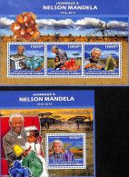 Guinea, Republic 2013 Nelson Mandela 2 S/s, Mint NH, History - Politicians - Nelson Mandela - Altri & Non Classificati