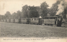 91 BALLAINVILLIERS #FG57358 TRAMWAY SUR ROUTE PARIS ARPAJON LOCOMOTIVE - Autres & Non Classés