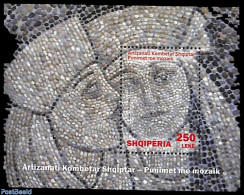 Albania 2022 Mosaics S/s, Mint NH, Art - Mosaics - Albania