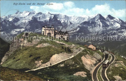 11776906 Rigi Kulm Mit Berner Alpen Und Rigibahn Rigi Kulm - Sonstige & Ohne Zuordnung