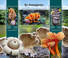 Togo 2023 Mushrooms, Mint NH, Nature - Mushrooms - Paddestoelen