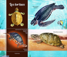 Togo 2023 Turtles, Mint NH, Nature - Fish - Turtles - Vissen
