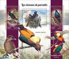 Togo 2023 Birds Of Paradise, Mint NH, Nature - Birds - Flowers & Plants - Togo (1960-...)