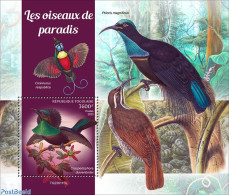 Togo 2023 Birds Of Paradise, Mint NH, Nature - Birds - Togo (1960-...)