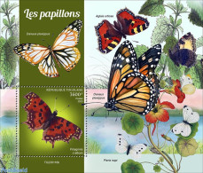 Togo 2023 Butterflies, Mint NH, Nature - Butterflies - Flowers & Plants - Togo (1960-...)