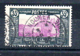 NOUVELLE CALEDONIE - NEW CALEDONIA - 35 Cents - 1928 - CASE DE CHEF INDIGENE - Oblitéré - Used - - Usados