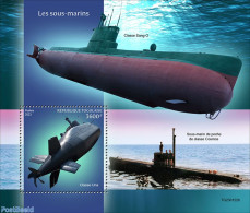 Togo 2023 Submarines, Mint NH, Transport - Ships And Boats - Ships