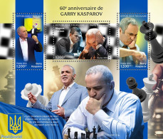 Togo 2023 Garry Kasparov, Mint NH, Sport - Chess - Schaken