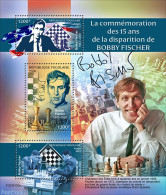 Togo 2023 Bobby Fischer, Mint NH, Sport - Chess - Echecs