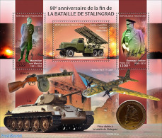 Togo 2023 Battle Of Stalingrad, Mint NH, History - Transport - Various - Militarism - World War II - Aircraft & Aviati.. - Militaria