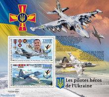 Togo 2023 Ukrainian Pilots, Mint NH, History - Transport - Militarism - Aircraft & Aviation - Militaria