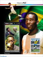 Sierra Leone 2023 Pelé, Mint NH, History - Sport - Football - Nelson Mandela - Altri & Non Classificati