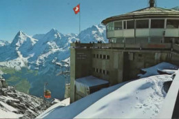 SCHILTHORNGIPFEL, DREHRESTAURANT, EIGER, MONCH, JUNFRAU COULEUR REF 16368 - Other & Unclassified