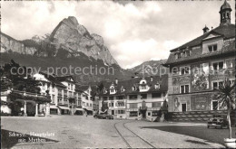 11776627 Schwyz Hauptplatz Mit Mythen Schwyz - Autres & Non Classés