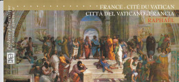 2005 France Vatican Pochette Souvenir N°26 émissions Communes Peintre Italien Raphael N°bf 90 Et Bf 28 Neuf ** - Sonstige & Ohne Zuordnung