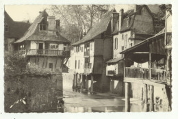 64/ CPSM - Salies De Béarn - Vieux Quartier Pittoresque Sur Le Saleys - Salies De Bearn