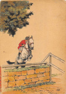 ILLUSTRATEUR - E. LERALLIC - BARRE-DAYEZ 1249 B - EQUITATION, SAUT D'OBSTACLES - Andere & Zonder Classificatie