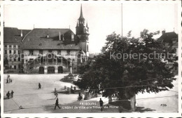 11774127 Fribourg FR Hotel De Ville Et Le Tilleul De Morat Fribourg - Other & Unclassified