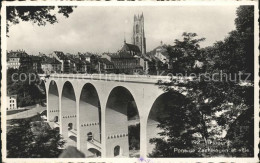 11774107 Fribourg FR Pont De Zaehringen Et Ville Cathedrale Fribourg - Autres & Non Classés